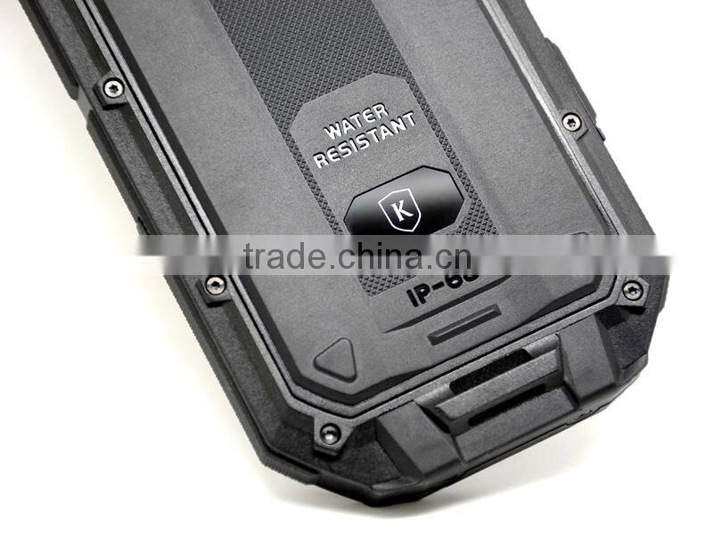 waterproof movil conquest kight xv T3 IP68 MTK6589T quad core WCDMA 4.3 inch IPS 13 MP camera 2G RAM 16G ROM