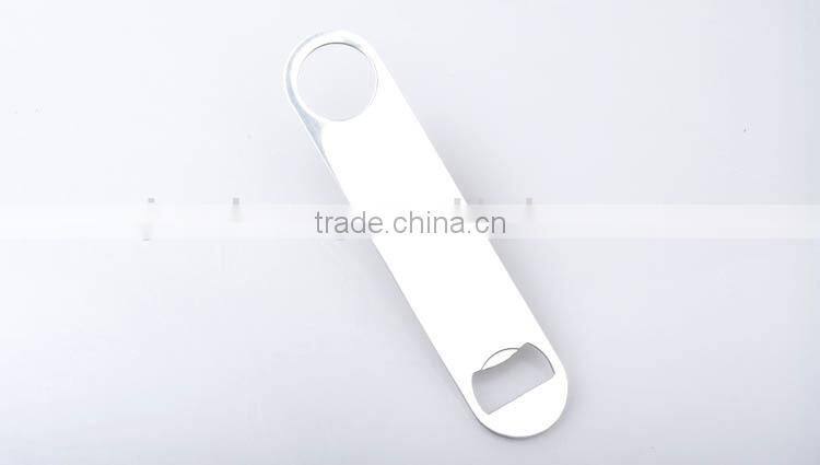 2016 hot selling stainless steel bottle opener with PVC sleeve