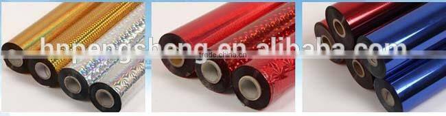 factory price quality Black Foil rolls for Fabric Aluminum foil stamping