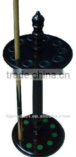 Snooker accessory billiard products Wooden 8 pcs pool cue table