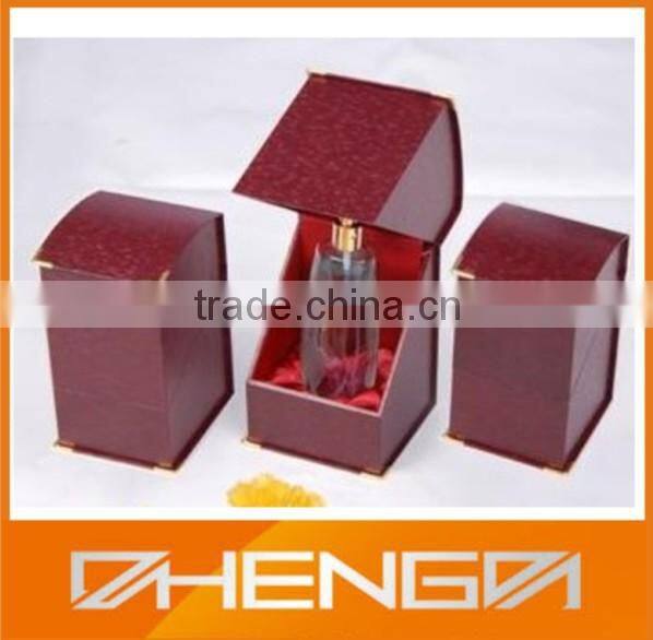 2014 New Product Customized Made-in-China Velvet Wrap Perfume Design Packaging Gift Box (ZDL14-P001)