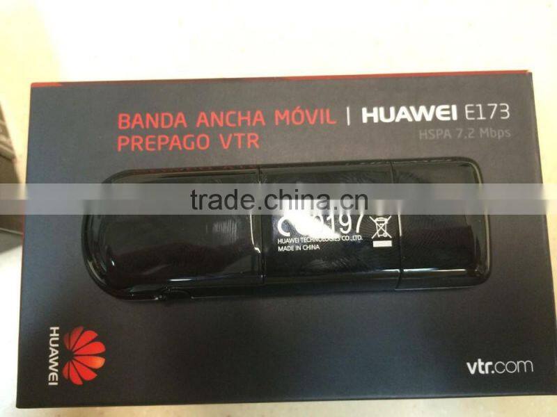 Original Unlock hsdpa 7.2Mbps Huawei E173 in modems 3g Wireless modem USB Stick