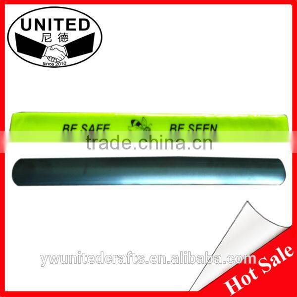 2015 high quality custom made personal new pvc slap bangles