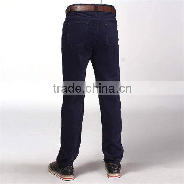 Wholesale colorful cotton cheap high waist corduroy pants