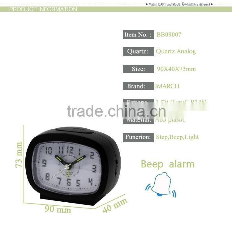 BB09007 hot sale LED light alarm clock
