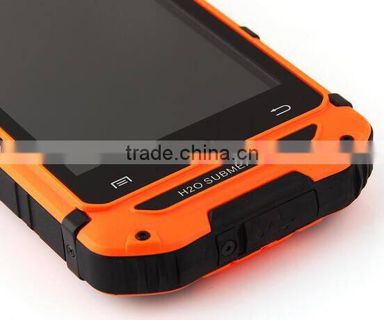 Discovery V6 Smartphone IP68 Android 4.2 MTK6572 4.0 Inch WiFi Orange
