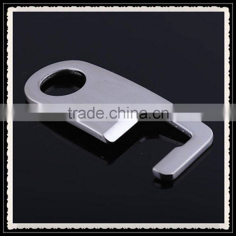 OEM metal handle held bottle opener,zinc alloy opener with keyring