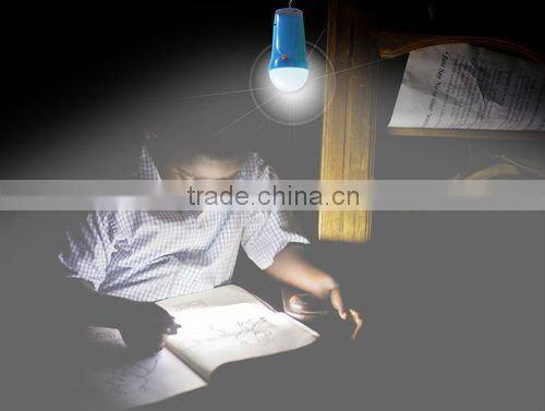 3W solar lighting kit with led bulb /portable solar light with lithium battery solar home lighting system with USB port