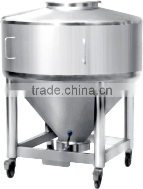 Stainless steel reactor with agitator mixing tank for pharmaceutical industry