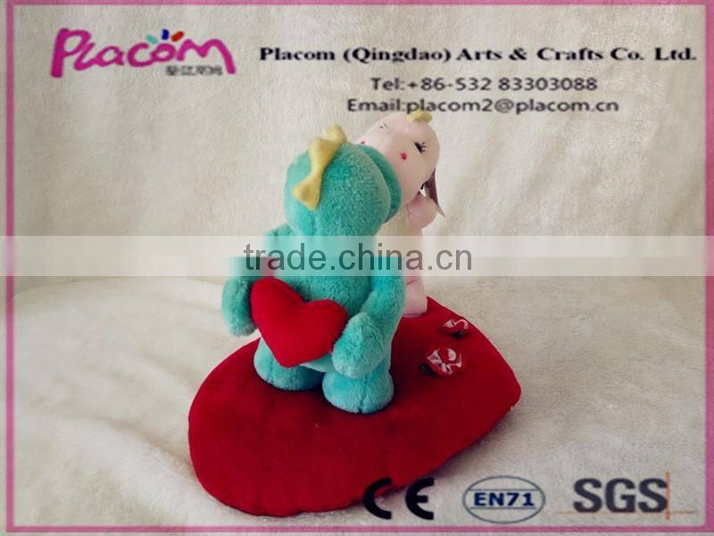 New design Lovely Fashion High quality Customzie Best selling Valentine's gift and Holiday gift Wholesale Plush toy Dinosaur