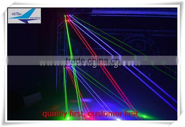 8 10w NEW RGB wide beam laser spider moving head light DMX DJ stage lighting