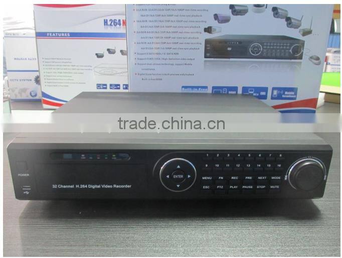 Best Selling Product ONVIF 32CH CCTV Network NVR 1080P H.264 For IP Camera Free CMS Software