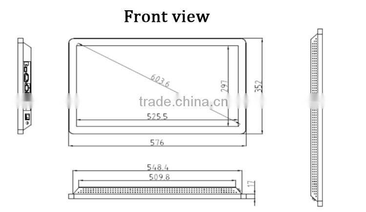 Sophisticated craft 23.6 inch oem touch all in one computer