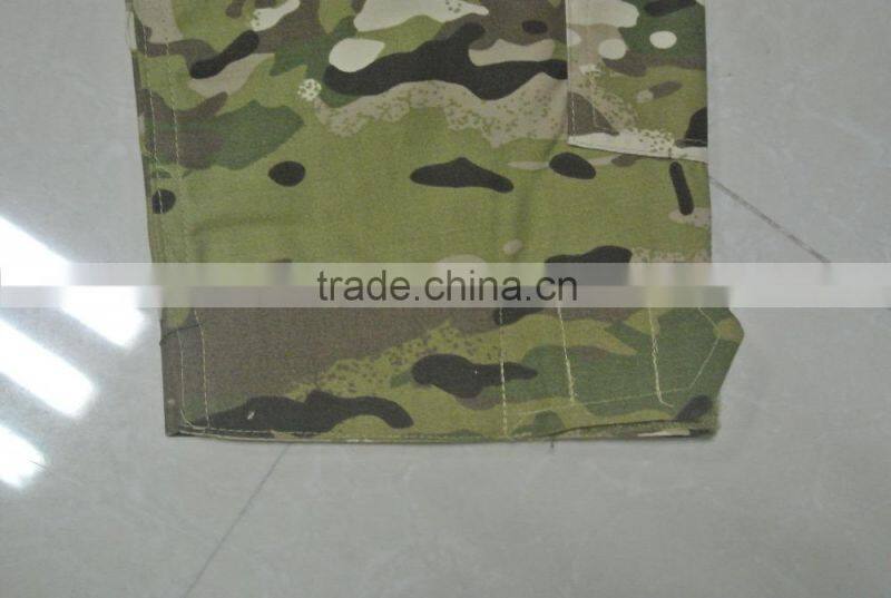 OEM 60% cotton 40% polyester CP camouflage twill printed Germany army combat Jacket
