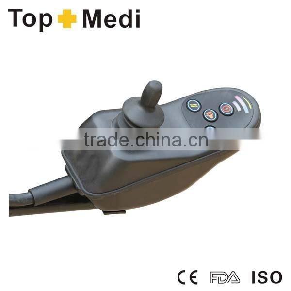 Topmedi TEW806A Cheap Foldable Handicapped Electric Power Wheelchair for Sale