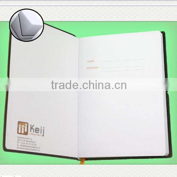 fashion custom brown paper notebook