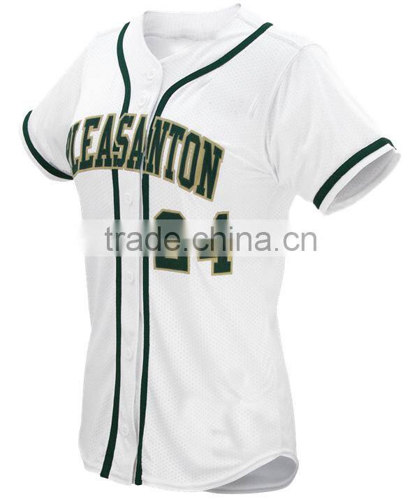 no MOQ team logo customized usa softball jerseys