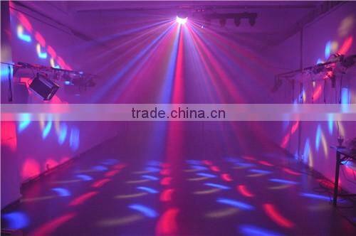 9pcs*1W 9-Colors LCD DMX butterfly magic Party led light