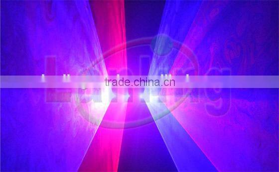 Lanling 4 Head Red and Blue DMX laser light show dj equipment