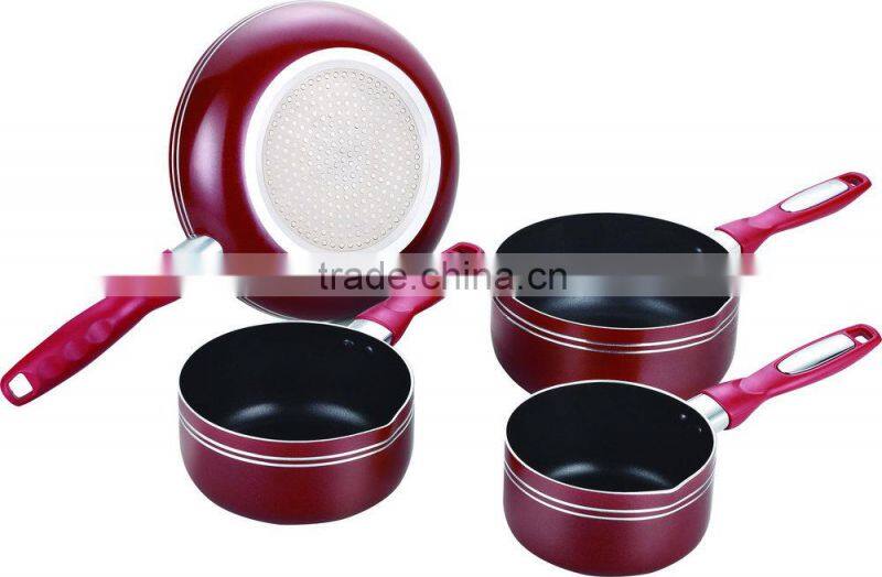 4pcs aluminium cookware set