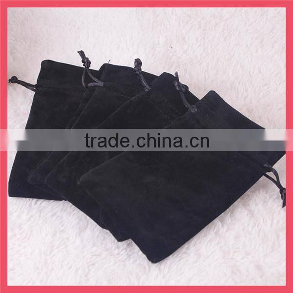 Wholesale fancy new design cheap jewelry environmental velvet bag