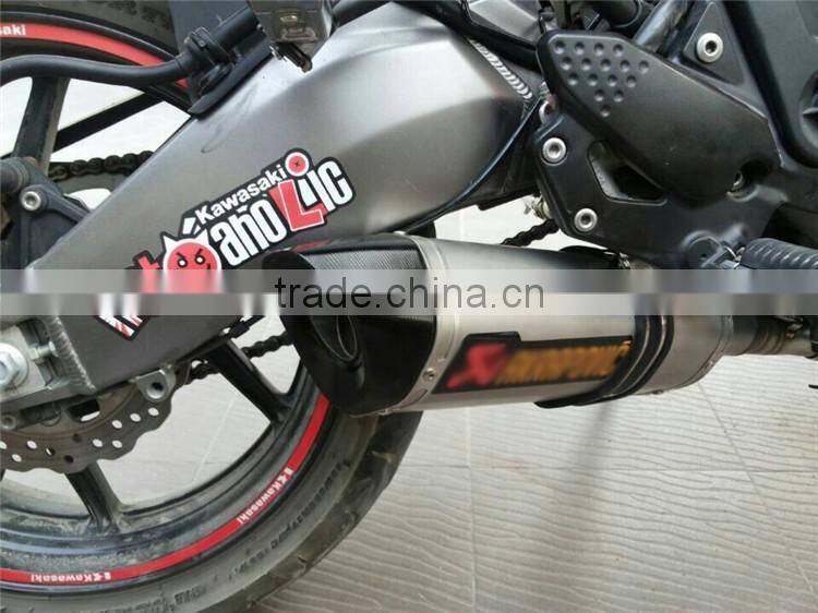 Stainless steel muffler exhaust pipe slip on for scooter
