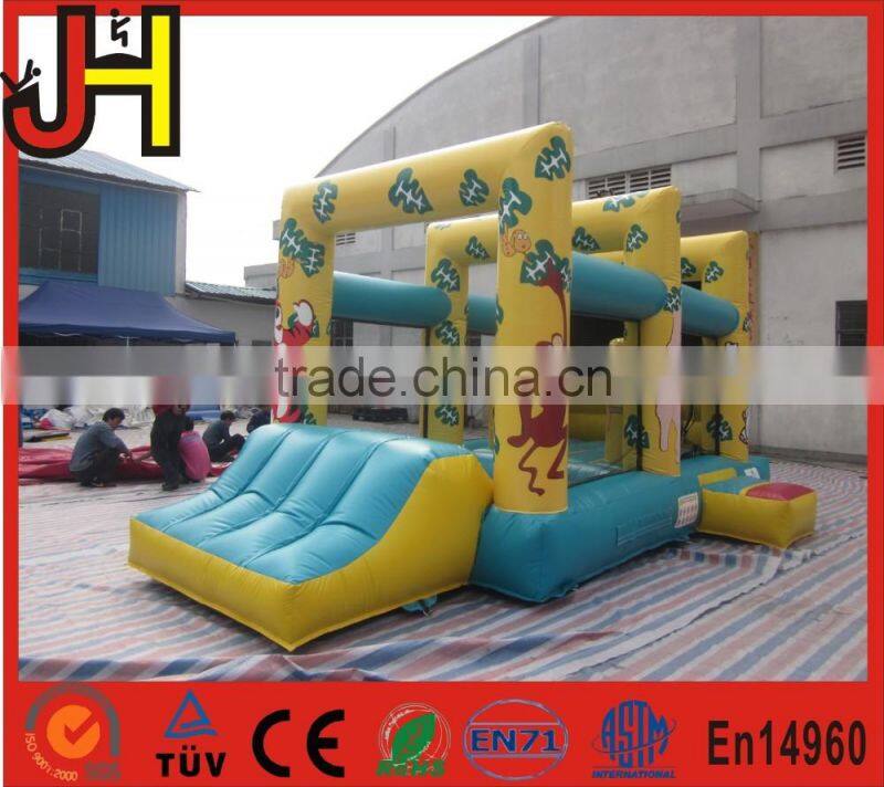 Yard and Home Use Mini Inflatable Bouncers Kids Bouncy Castle Outdoor Backyard Playing Trampoline
