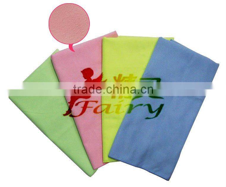 microfiber lens cleaning cloth-suede cloth