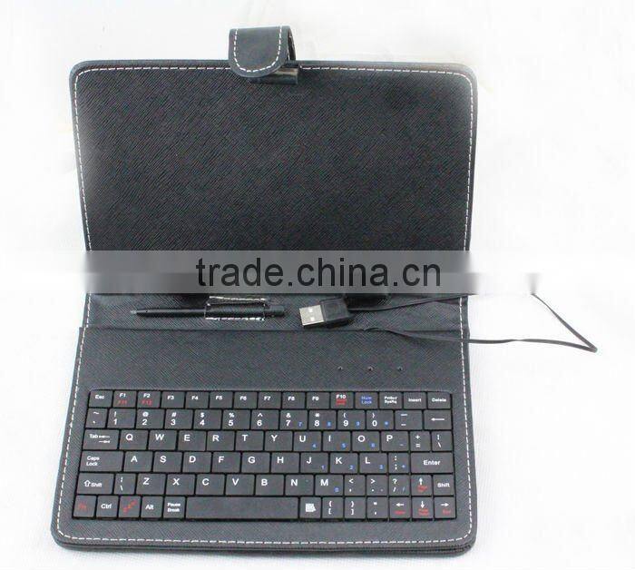 10.1 tablet pc leather case keyboard