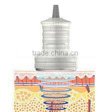 CE RUV500 Diamond tip microdermabrasion machine with RF face lifting,Mesotherapy,cryotherapy