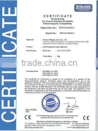 Protable Scanner Fractional 10W RF tube Co2 laser vaginal tightening beauty Equipment/Scanning Fractional CO2 laser machine