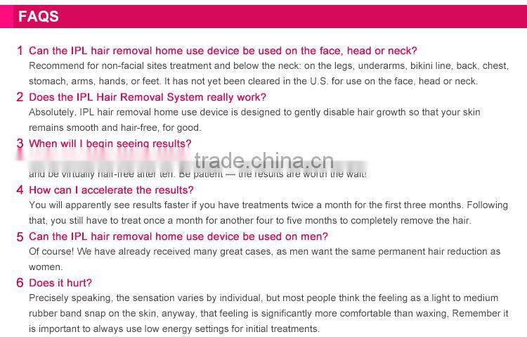 Household orginal DEESS IPL 300000 flash cartridge lifetime painlesDEESS best seller home use IPL permanent hair removal machine