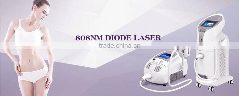 Salon used safety all colors hair portable 808nm diode laser permanent hair removal beauty machine