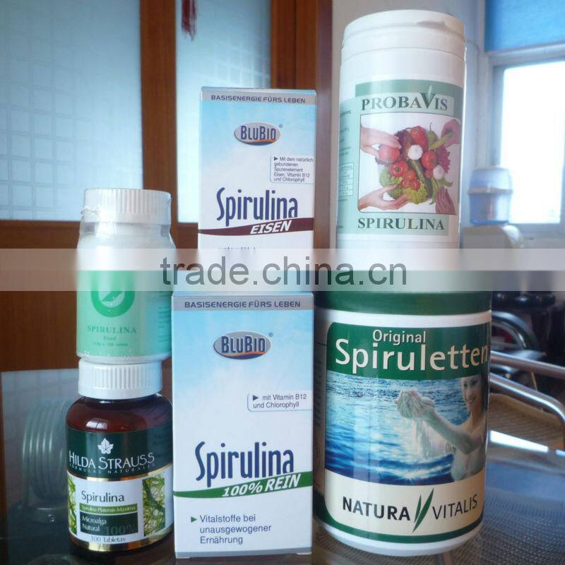 Perfect health food Combined Spirulina+Chlorella tablet