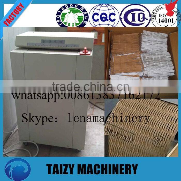 Single shaft paper carton crushing machine/scrap foam shredder