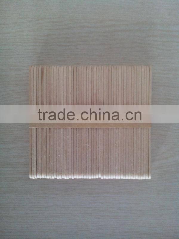 bevelled/round edge 114mm ice cream stick