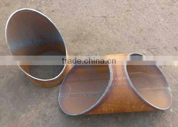 economic 5-axis control steel pipe plasma intersecting line cutting machine