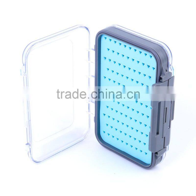 exclusive easy grip silicone foam Fly fishing Box