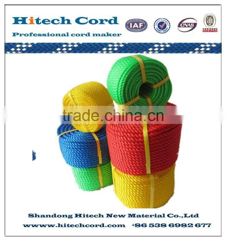 3-strand Twist Color Plastic Ropes
