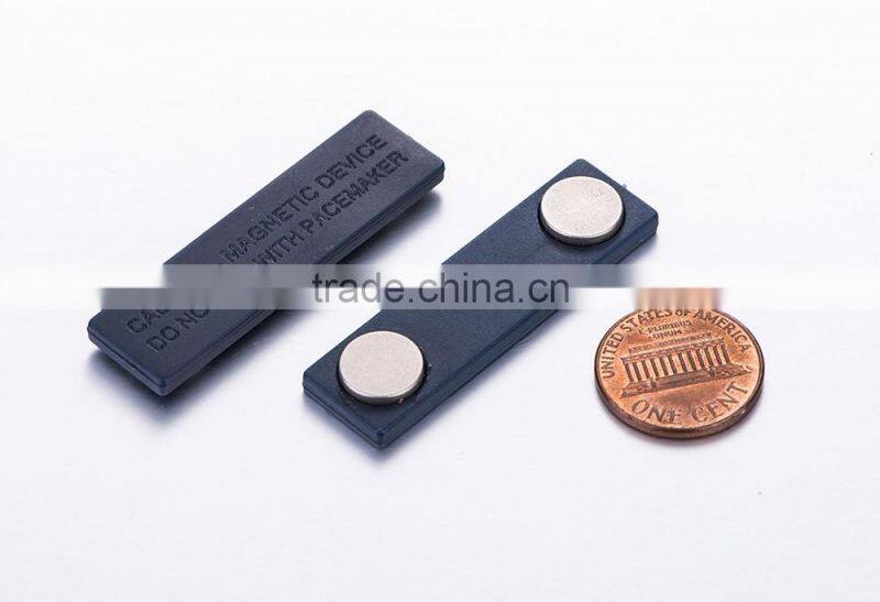 magnetic name badge holder