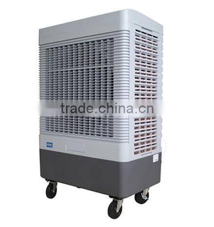 Portable evaporative outdoor water air conditioner/mobile air cooler