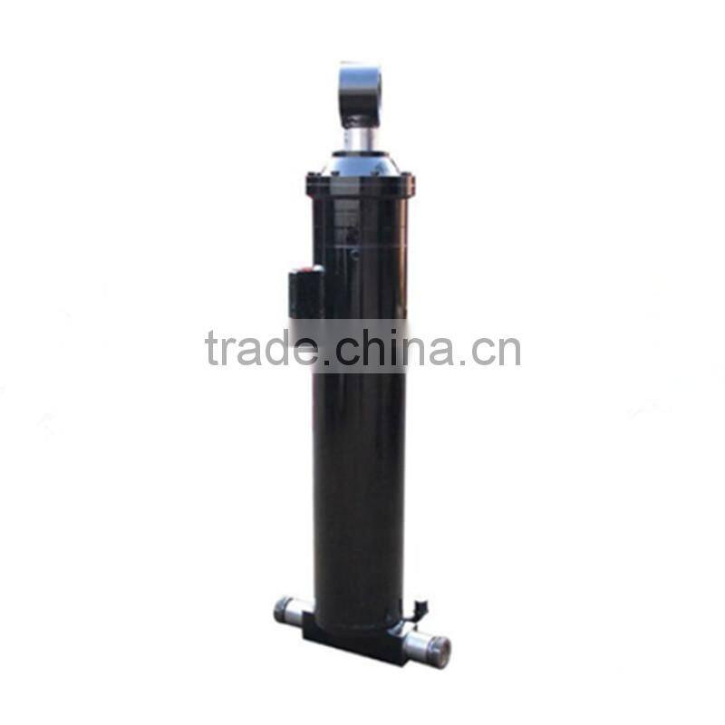 underbody single-act T type hydraulic piston cylinder for dump truck