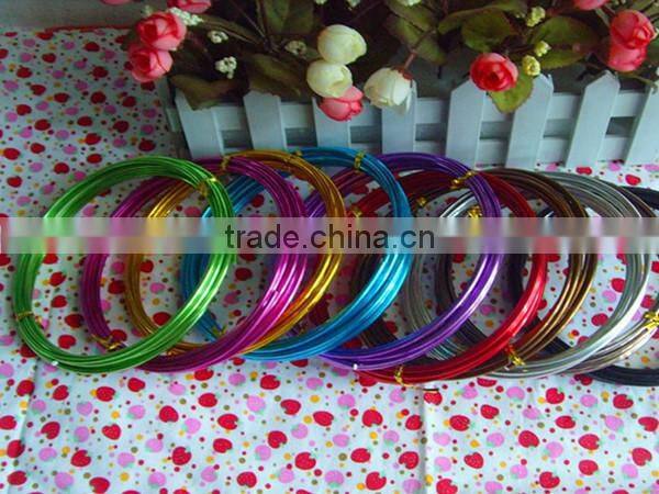 aluminium craft wire / craft aluminium wire /color aluminium wire