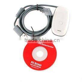 White PC Wireless Gaming Receiver For XBOX 360