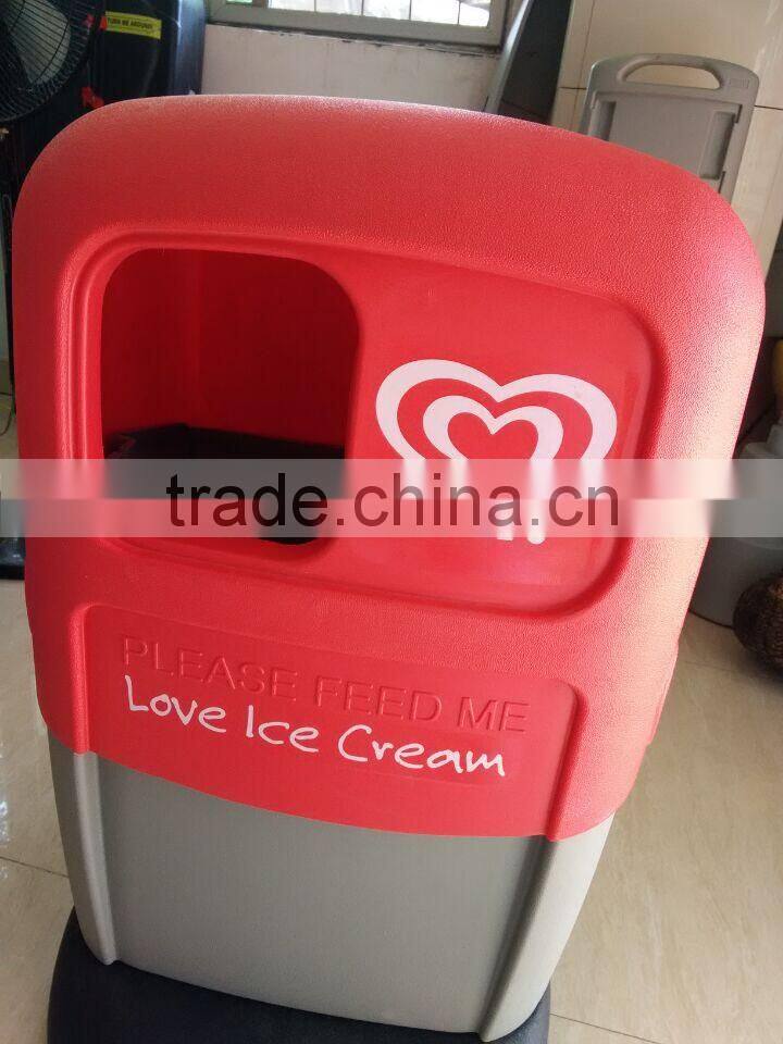 Customize blow molding rubbish skip high quality plastic Wastebins for sale