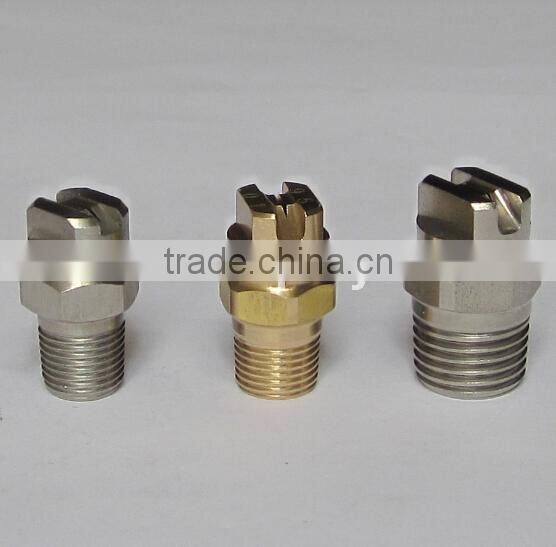 Brass hvv flat fan spray water nozzle
