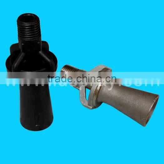 Plastic venturi eductor mixing nozzle