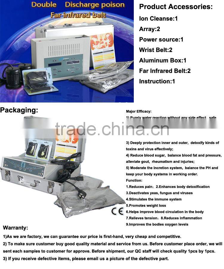 2017 Low price hydrosana detox foot spa massager factory price