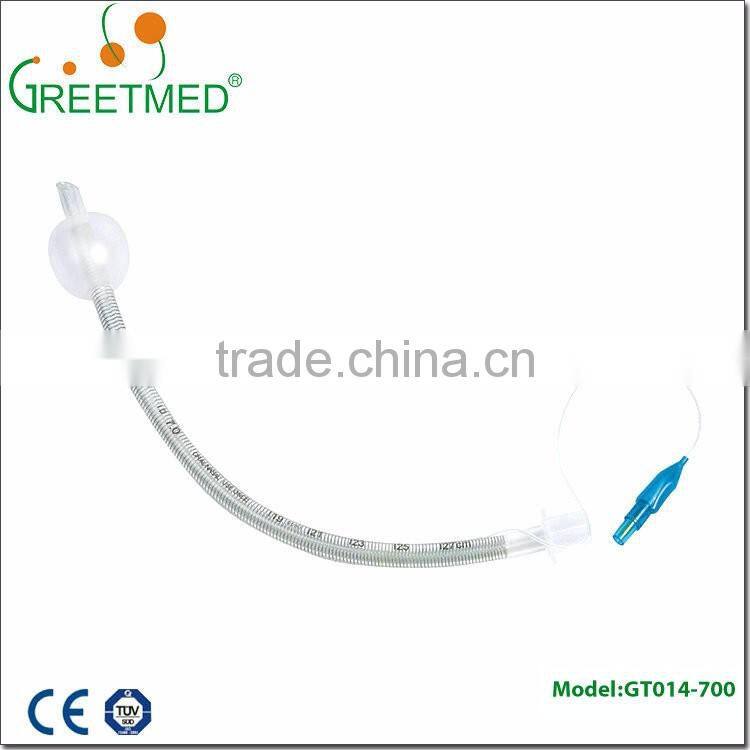 Hot selling cheapest cuffed silicone intubation endotracheal tube