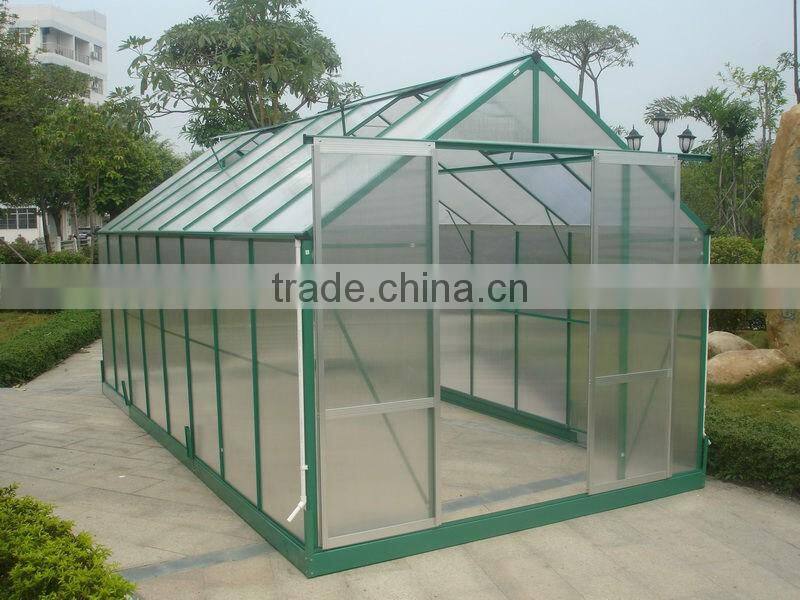 Newest durable portable polycarbonate greenhouse kits